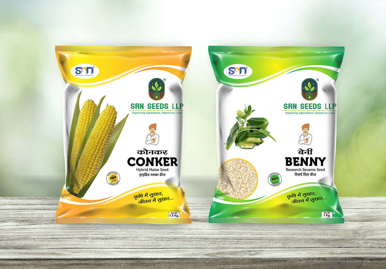 seeds packaging pouches banner